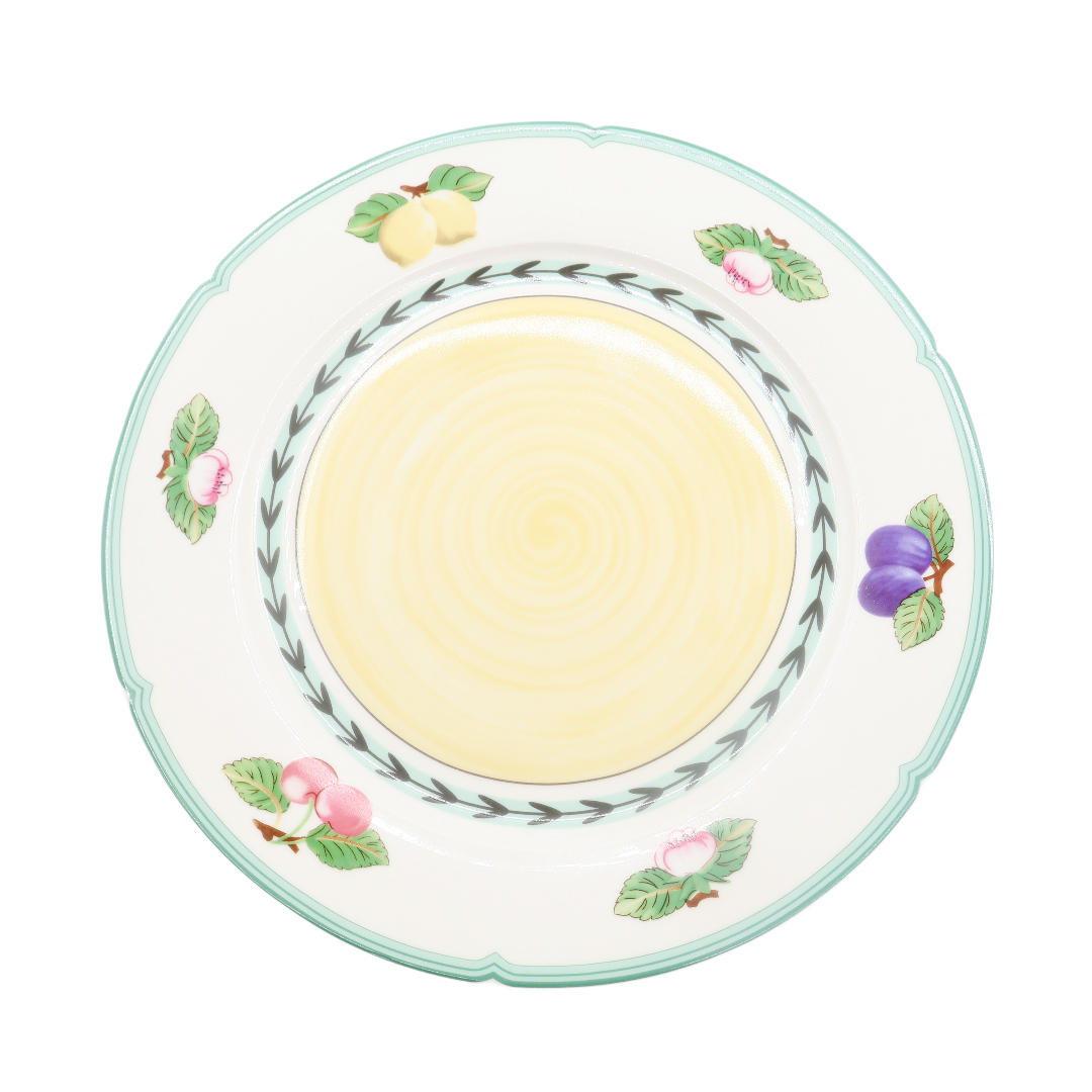 Тарелка BYFOMA M21-28, керамика, фруктовый принт, 2x27.1 см - thumbs image 2