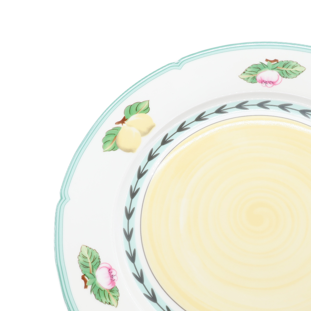 Тарелка BYFOMA M21-28, керамика, фруктовый принт, 2x27.1 см - thumbs image 3