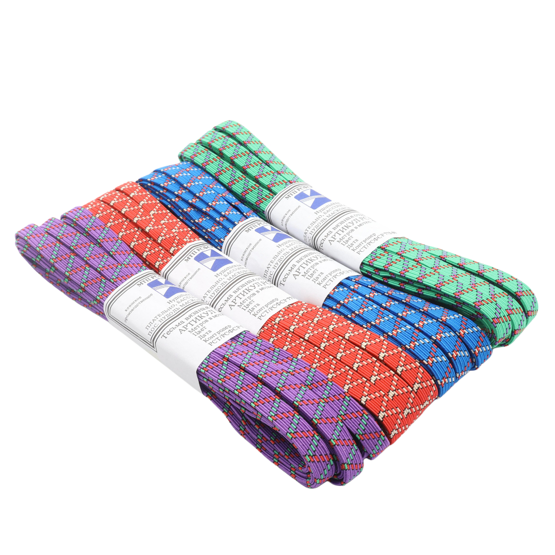 M19-93 Elastic, multicolor, 5M (4pcs) 1/400 buc - thumbs image 3
