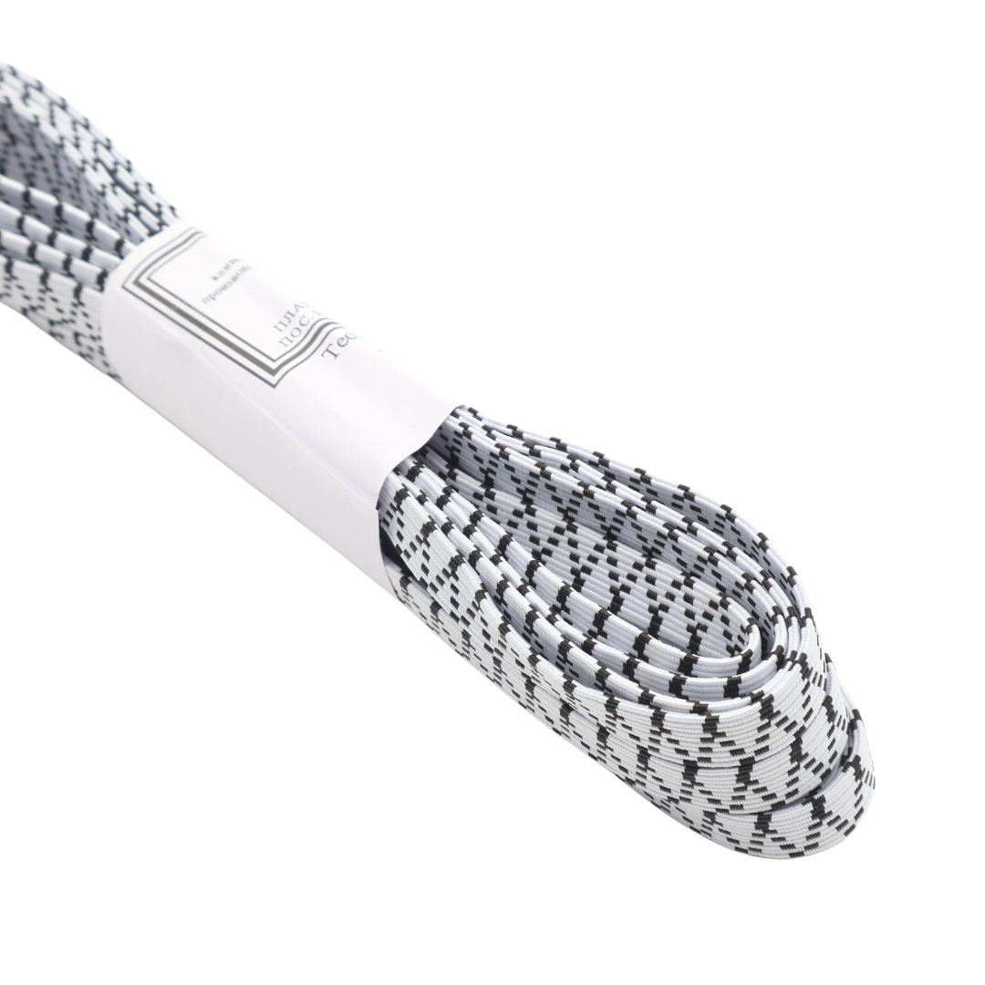 M19-94 Elastic, alb+negru, 5M (4pcs) 1/400 buc - thumbs image 2