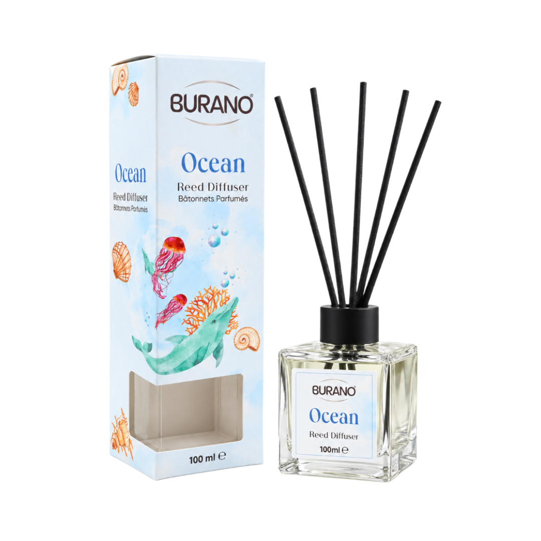 Difuzor de aromă BURANO "Ocean", 100 ml, albastru
