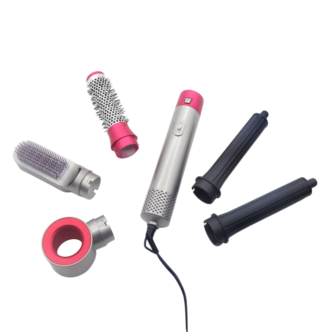 Multistyler pentru păr 5 în 1 M22-125-2, plastic, argintiu, 600 W