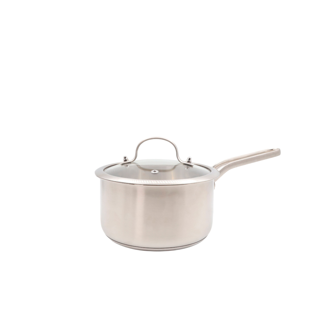 Codar cu capac M13-321, oțel inoxibil, 2 L, 18 cm
