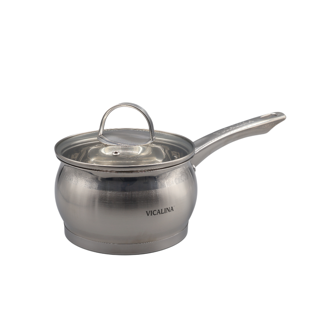 Codar Vicalina VL-1061, oțel inoxidabil , 16 cm, mâner, cu capac, 2.1 L