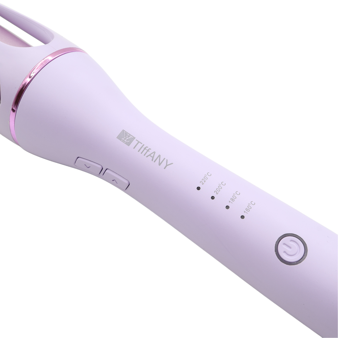Ondulator de păr automat Tiffany TF-6011, violet, plastic, 2 clame 35 W - thumbs image 2