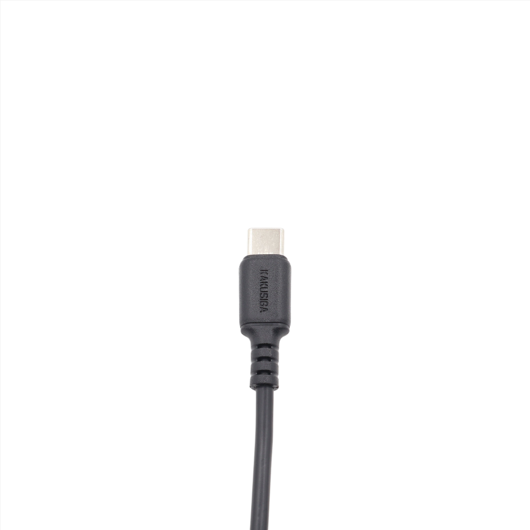 Cablu de încărcare și date Kakusiga KSC-982, 3 A, USB Type-A / USB Type-C, Fast Charging, negru, 1 m - thumbs image 4