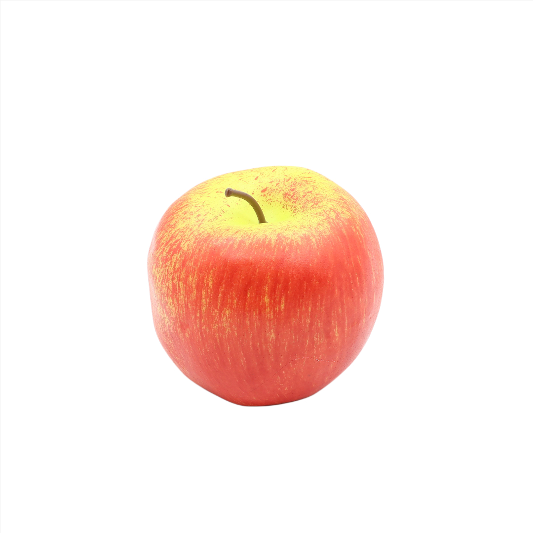 Fruct artifical "Măr" M26-320, polistiren, bicolor, 7.3 x 8 cm