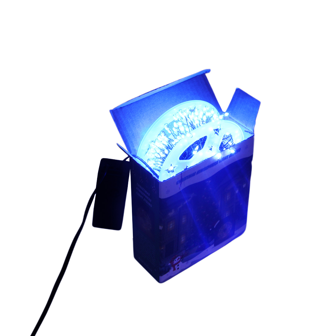 Ghirlandă M17-260, lumină albastra, 10 m, 300 luminițe