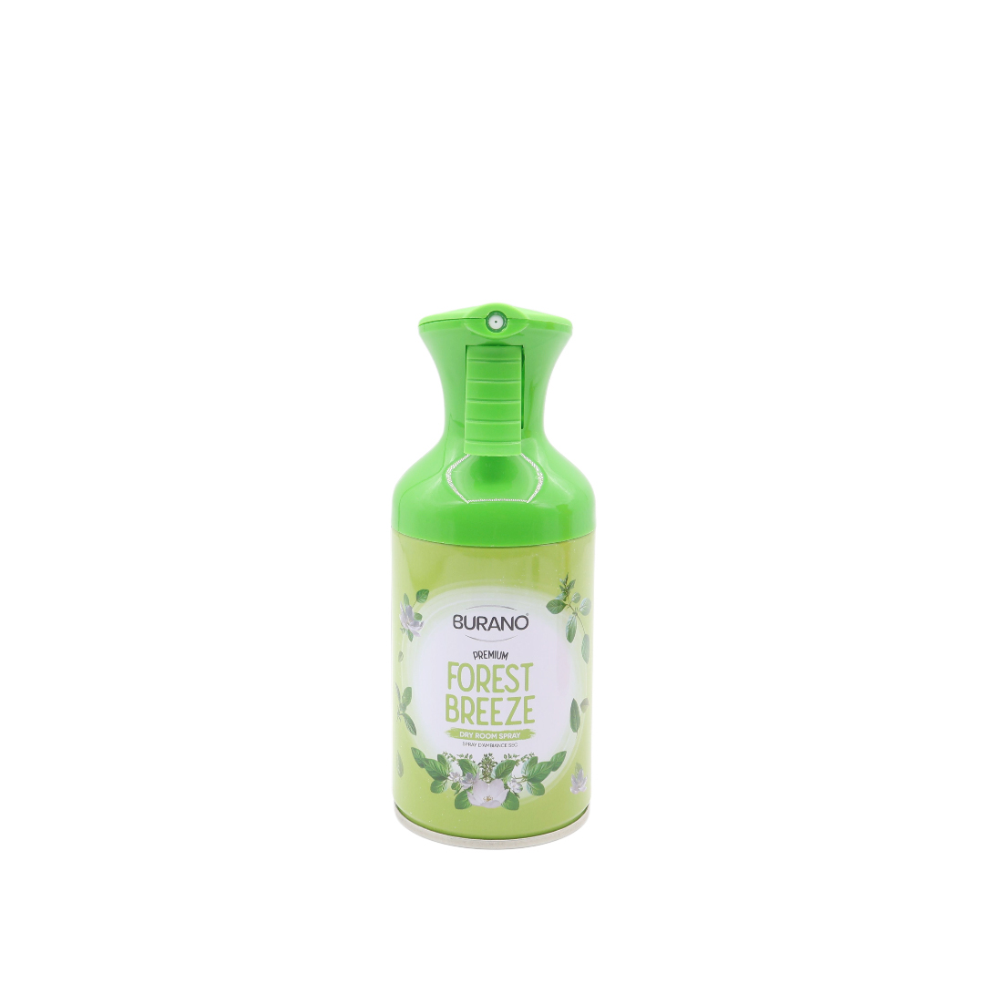 Odorizant spray Burano "Forest Breeze", 250ml, verde