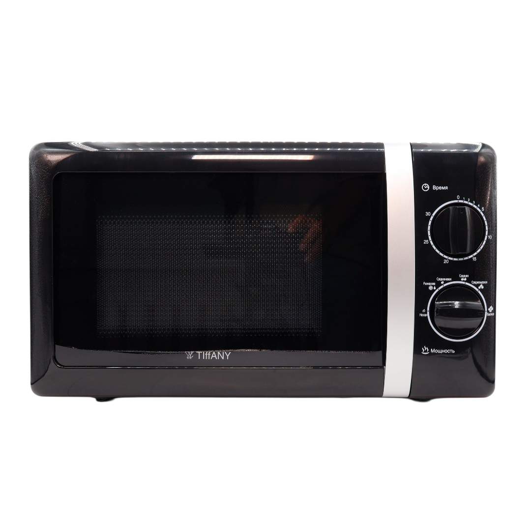 Cuptor cu microunde Tiffany TF-1666, negru, plastic, oțel emailat, sticlă, 20 L, 700 W