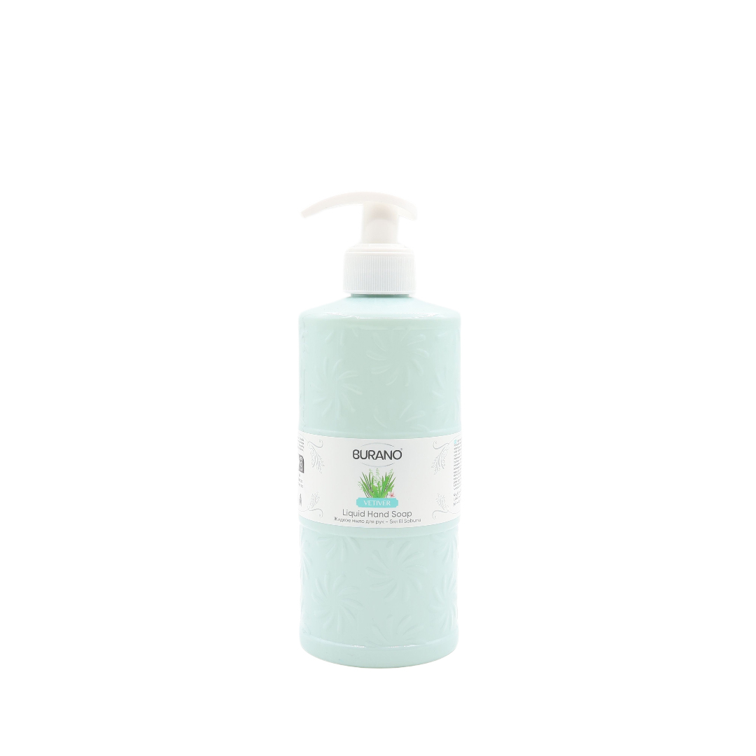 Săpun lichid Elegant BURANO "Vetiver", 500 ml, verde