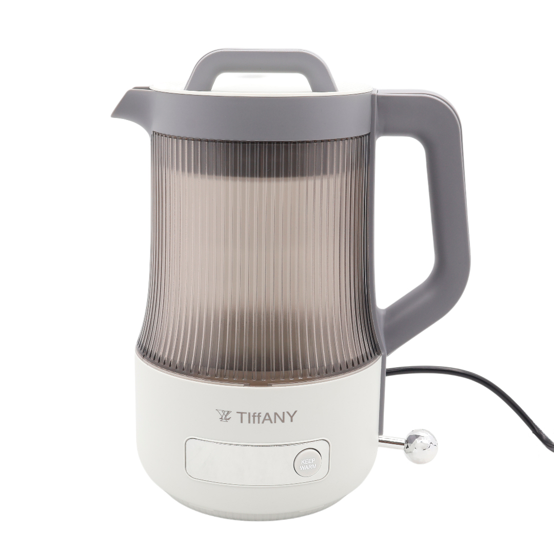 Fierbător de apă Tiffany TF-6626, 1.8 L, plastic, gri, iluinare caldă, 1600 W - thumbs image 2