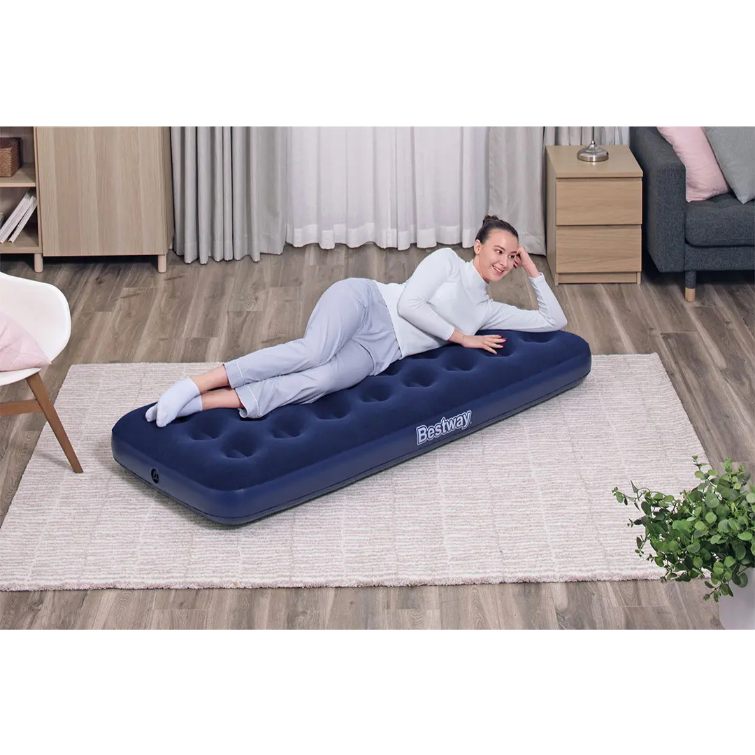 Saltea golflabilă Bestway, M25-88, albastru, 1.85 m x 76 cm x 22 cm, vinil rezistent, greutatea maximă 150 kg - thumbs image 6