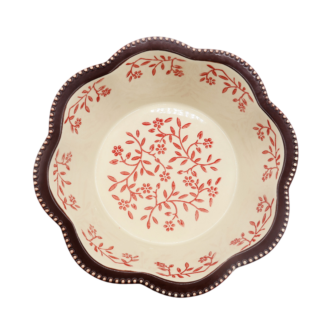 Форма для выпечки M21-112, керамика, бордовый, 26.6x26.6x7.7 см - thumbs image 2