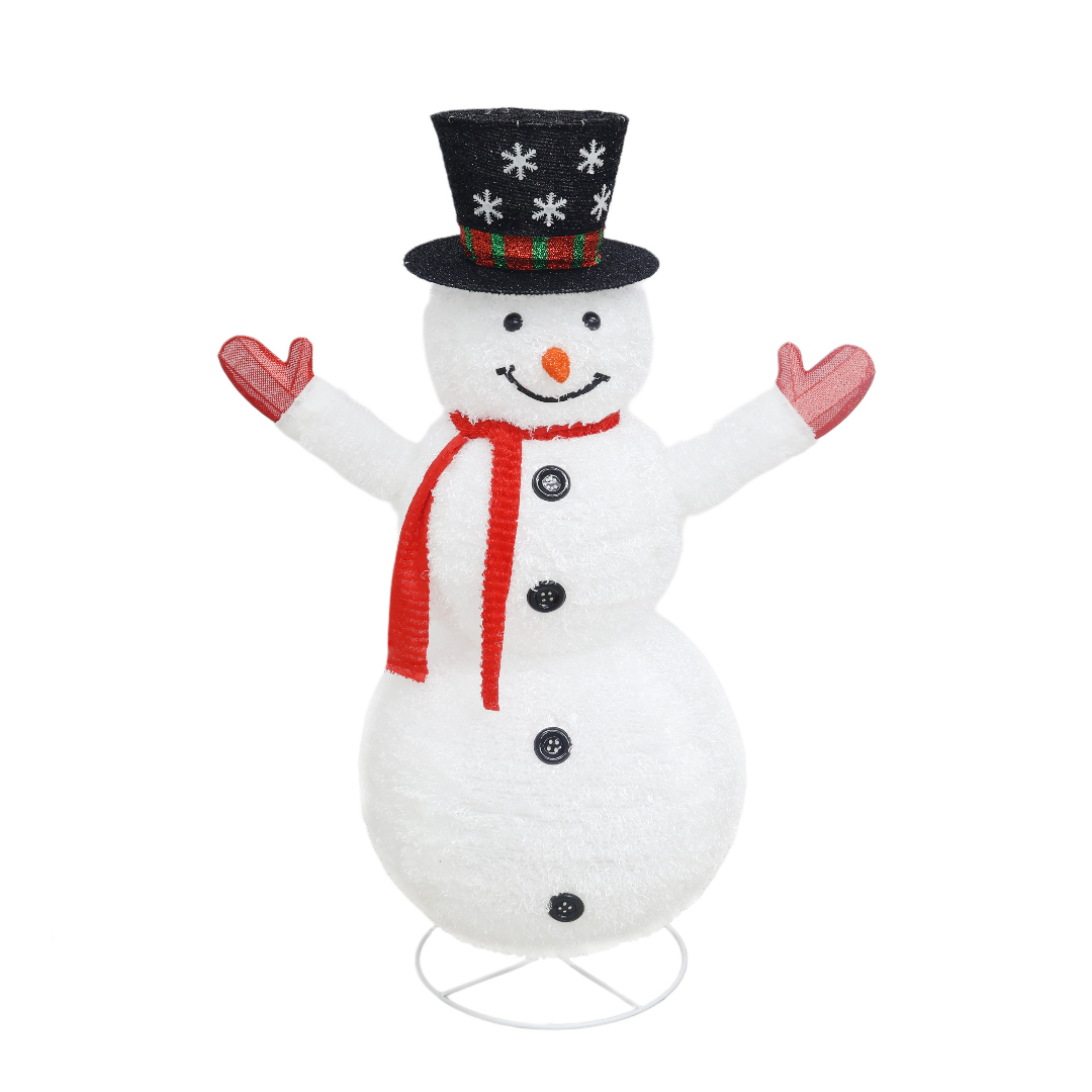 Om de zăpadă decorativ M23-122, 90x120x50 cm