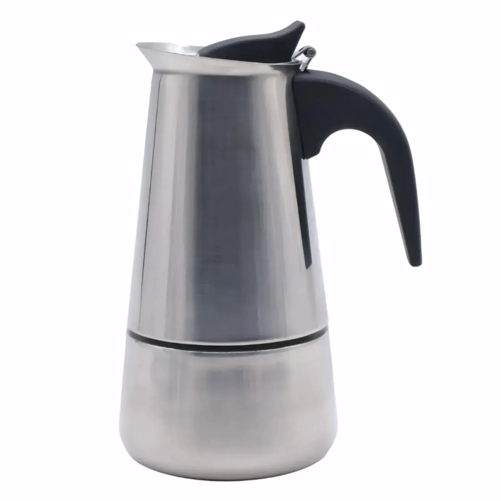 Cafetiera inox 4 cani