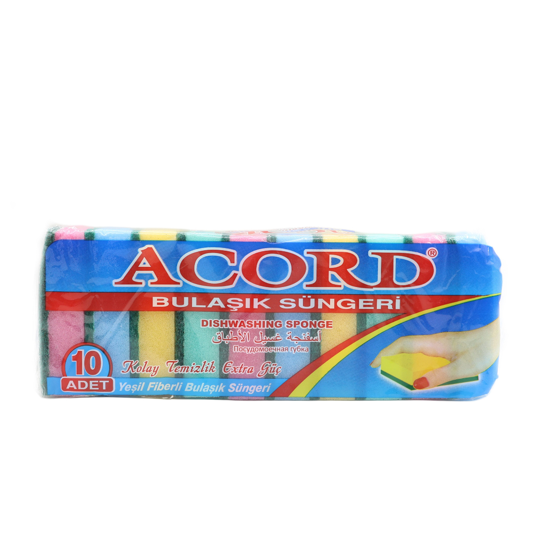 Bureți de bucătarie ACORD, 10 buc