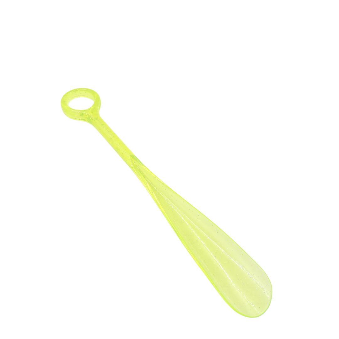 Lingură de încălțăminte M24-120, plastic, multicolor, 30.5 cm - Galben