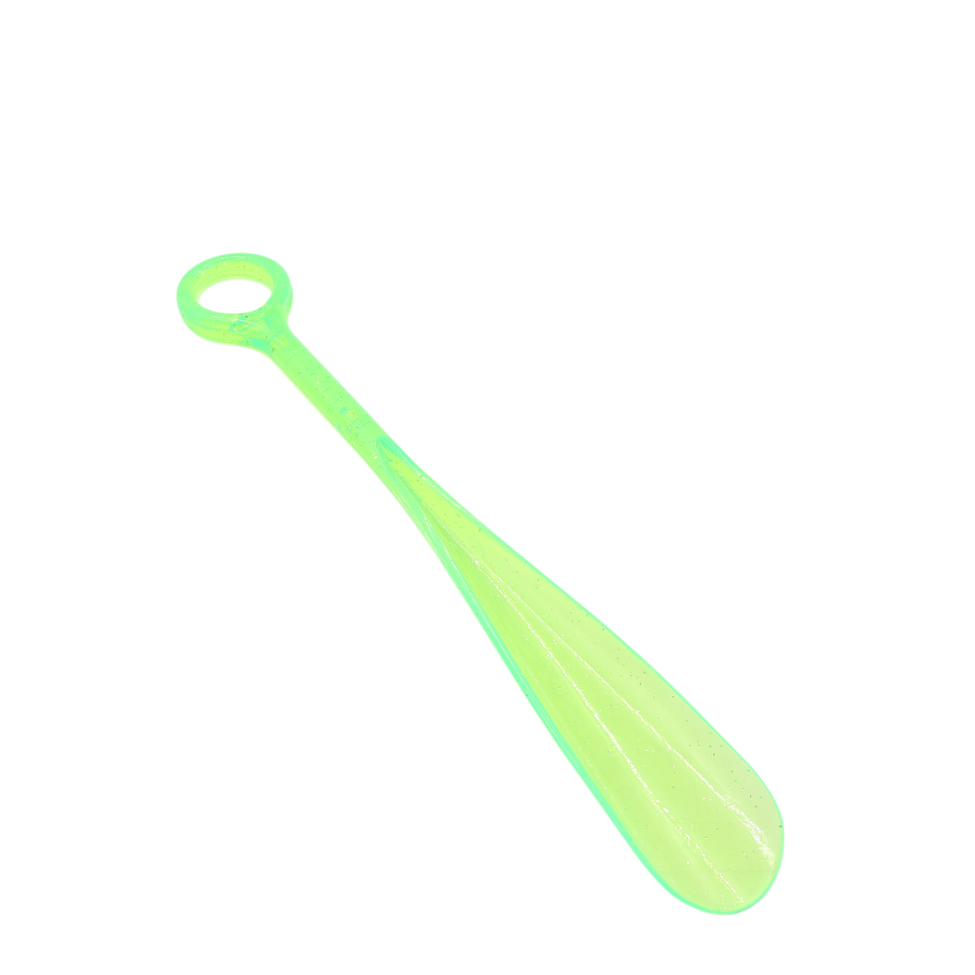 Lingură de încălțăminte M24-120, plastic, multicolor, 30.5 cm - Verde