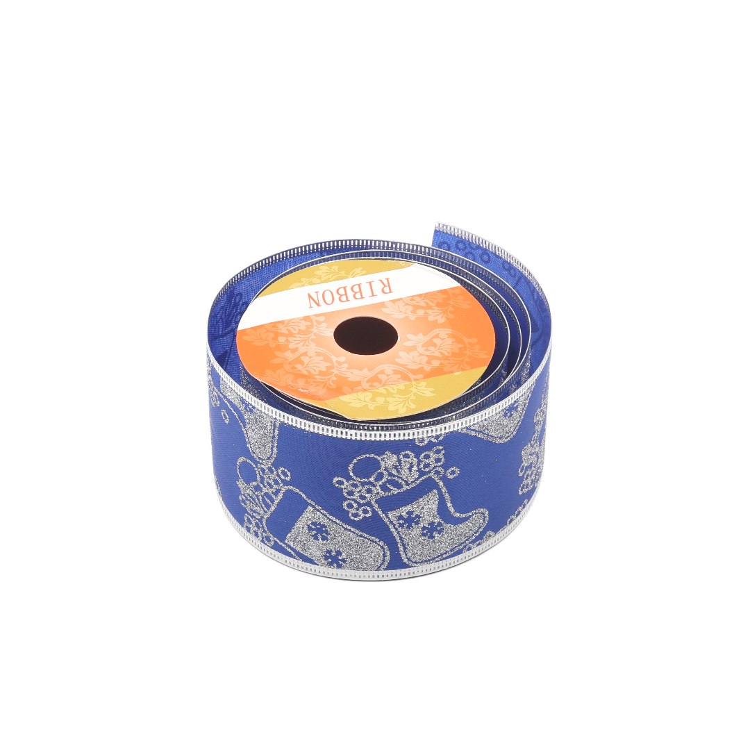 Bandă decorativă de Crăciun M23-112, multicolor