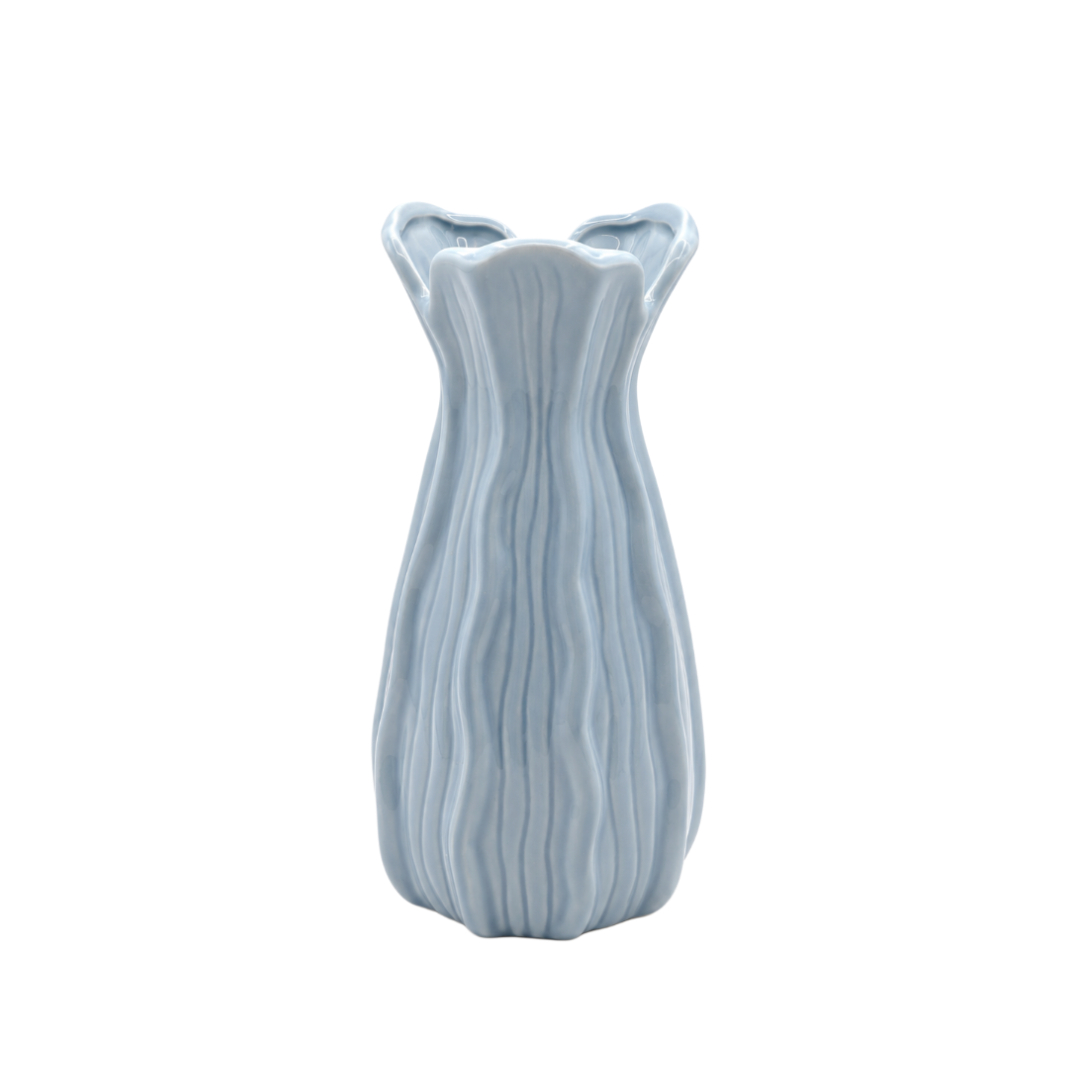 Vază pentru flori M26-335, ceramică, multicolor, 19.8 x 9.5 cm