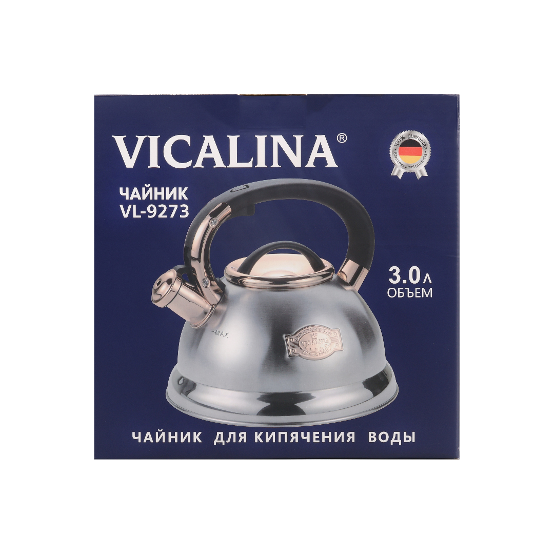 Ceainic Vicalina VL-9258, oțel inoxidabil, 3 l - thumbs image 2