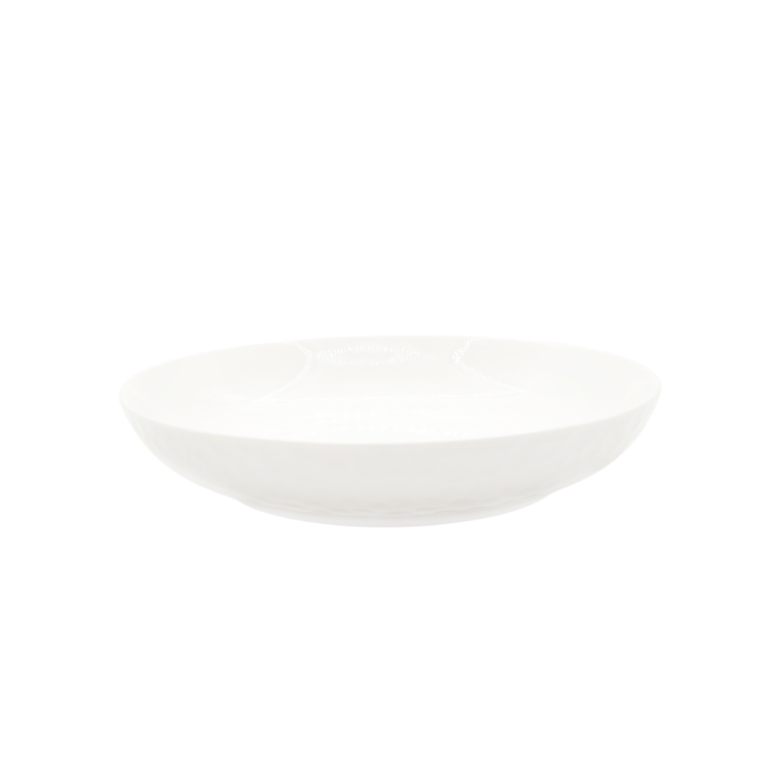 Farfurie Gupan YW-17, ceramică, alb, 3.5x18.8 cm