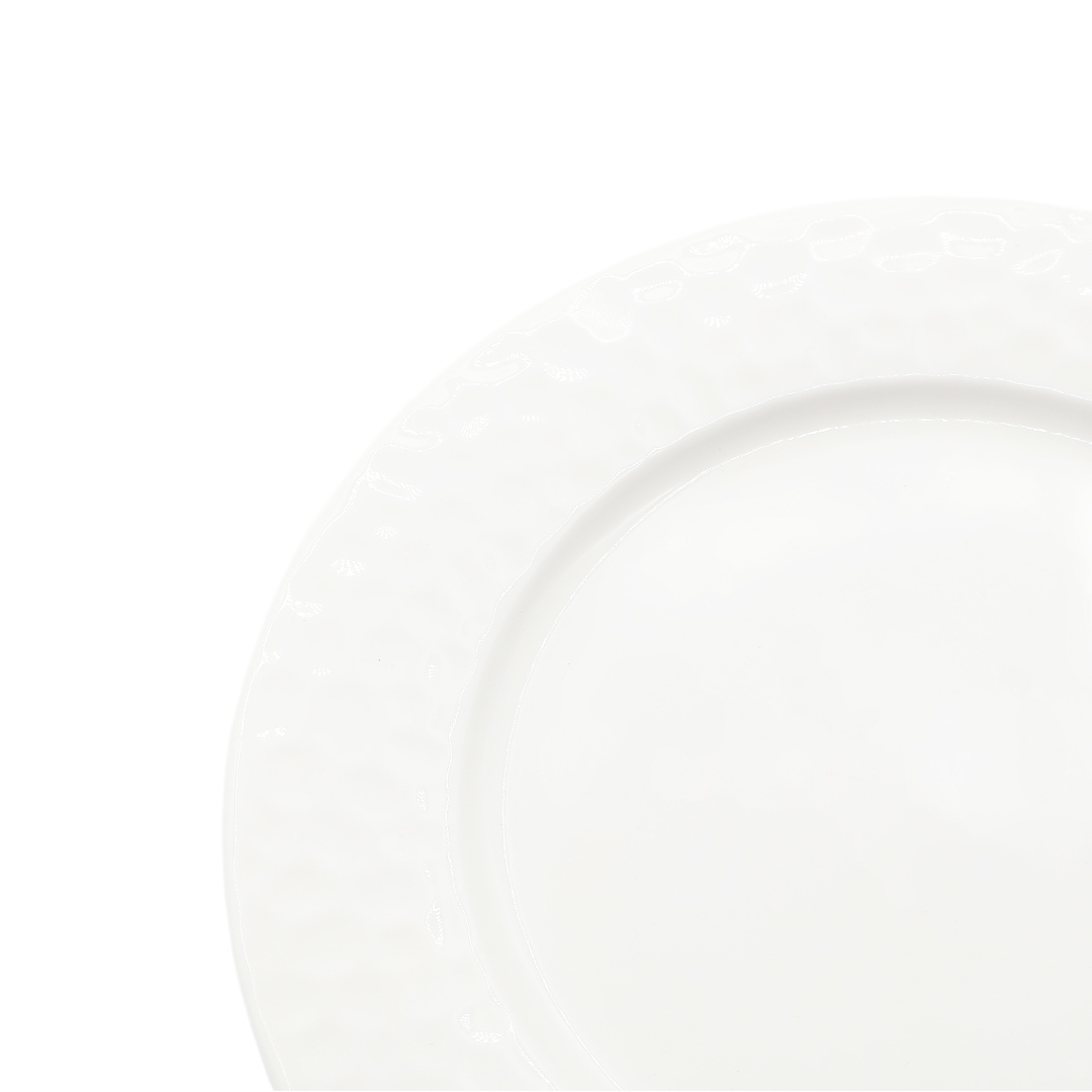 Тарелка Gupan YW-18, керамика, белый, 1.6x20.1 см - thumbs image 3