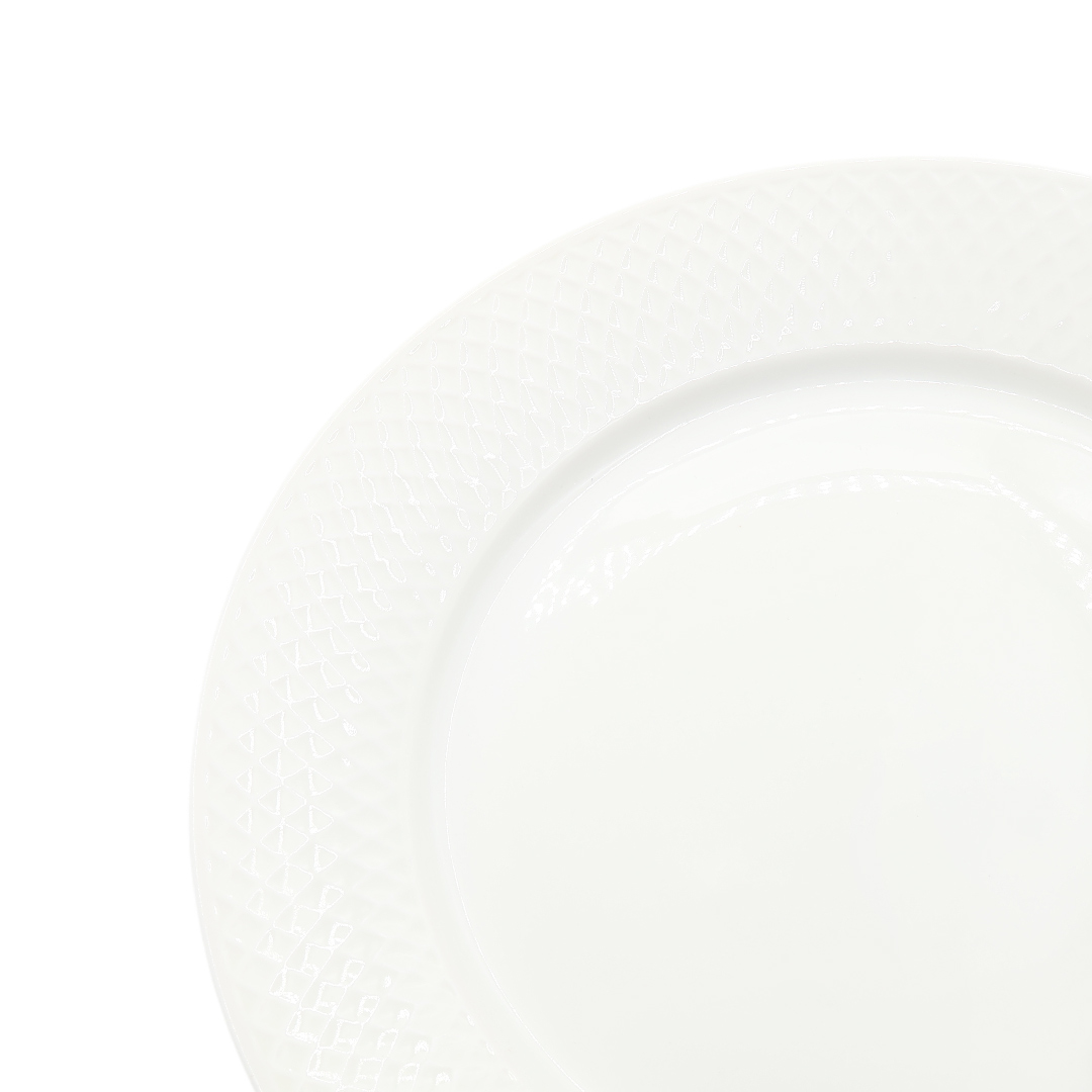 Farfurie Wilmax M8-102, ceramică, alb, 2.8x25.5 cm - thumbs image 3