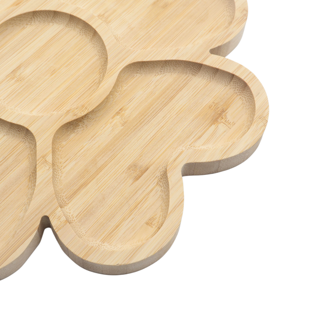 Менажница M16-208, бамбук, 5 секций, 24.5x24.5x1.5 см - thumbs image 3