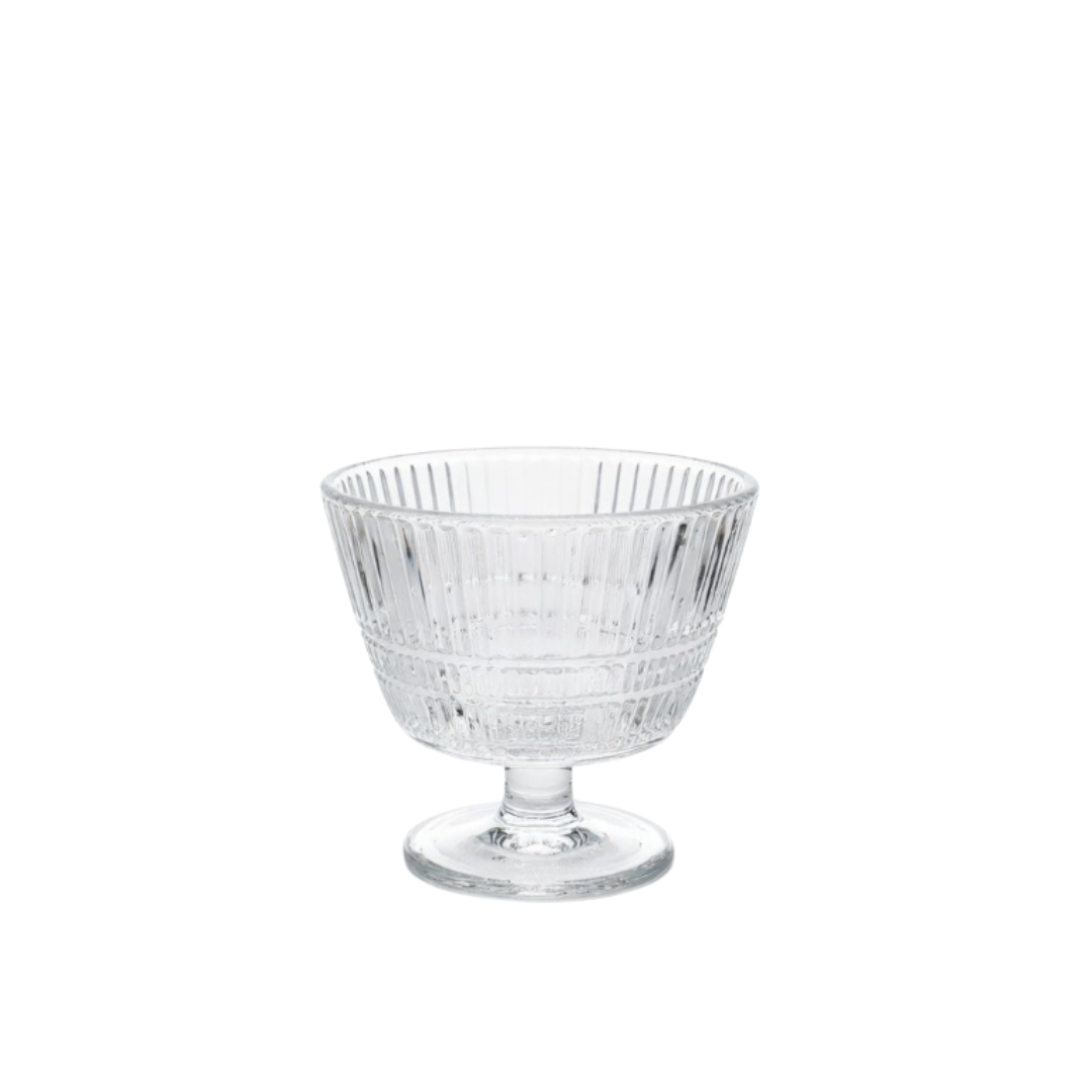 Set 6 cupe pentru inghețată, M21-341, Sticlă sodocalcică, 340 ml