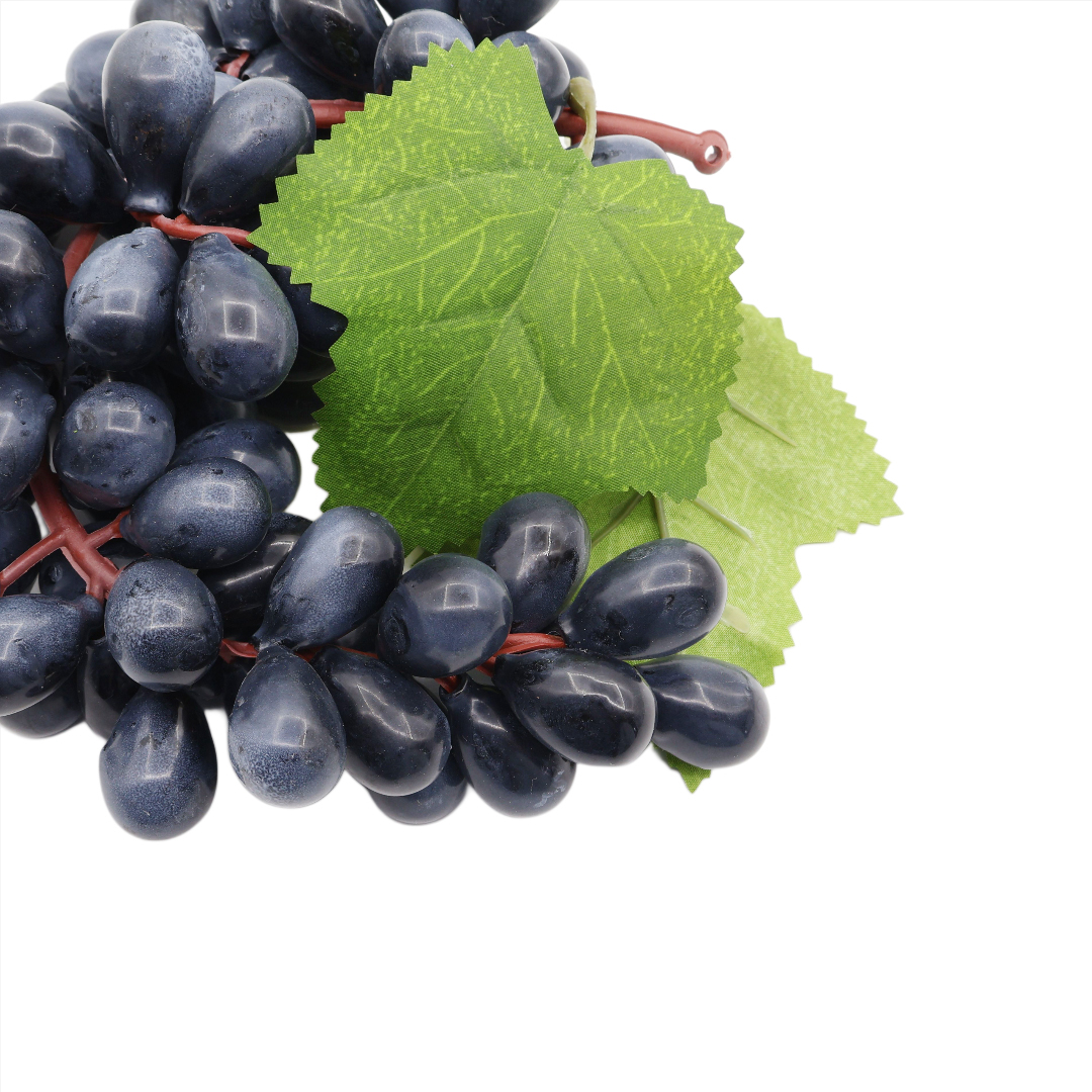 Fruct artifical "Strugure" M26-310, silicon și cauciuc, violet, 29 cm - thumbs image 3