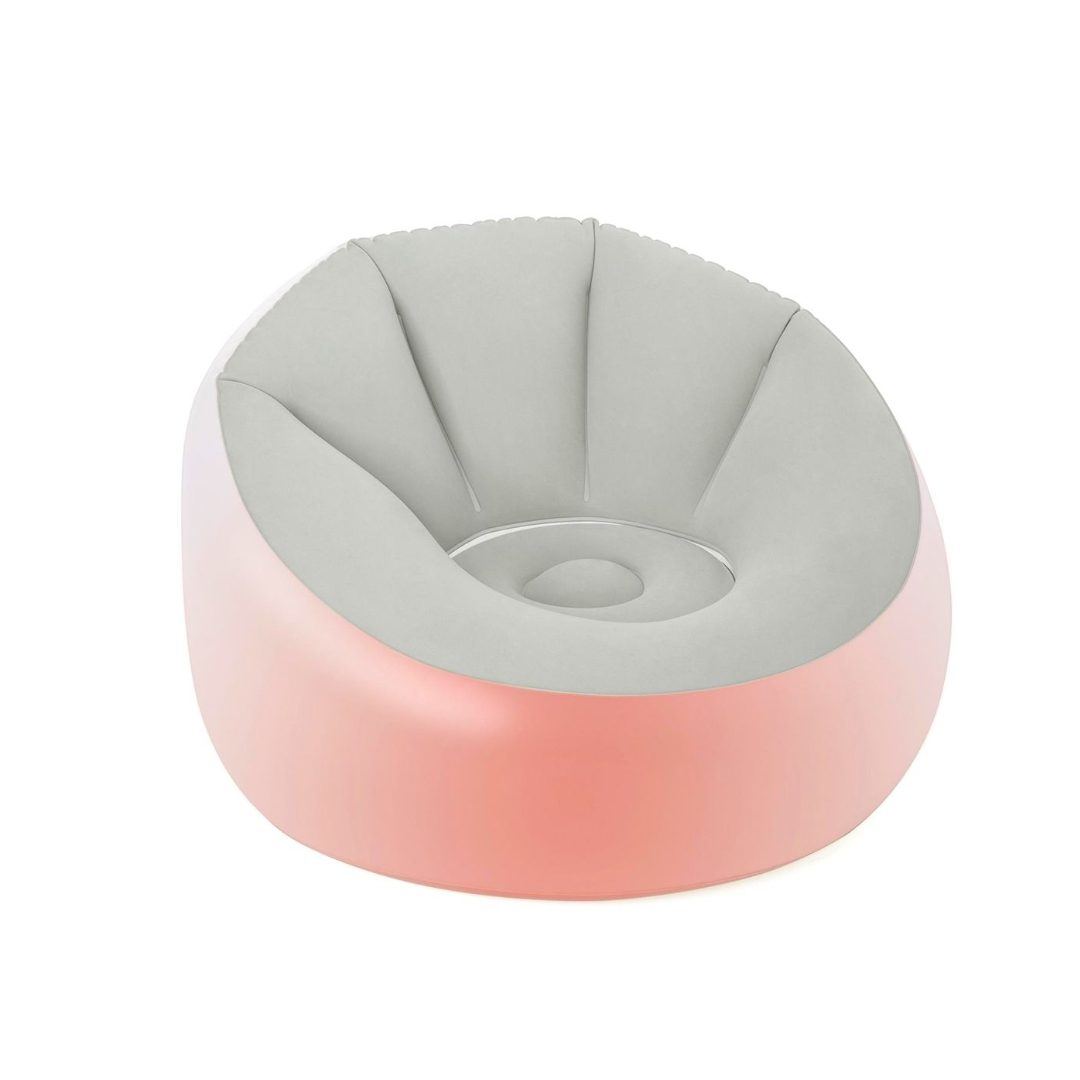 Fotoliu gonflabil M25-91, LED multicolor, vinil rezistent, 1.02 m x 97 cm x 71 cm, greutatea maximală 100 kg