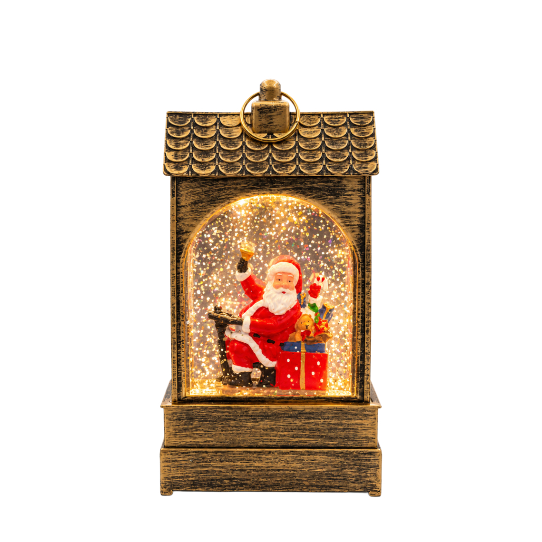 Decorațiune muzicală "Fereasră" M26-62, LED, ninsoare, plastic, 11 x 6 x 22 cm