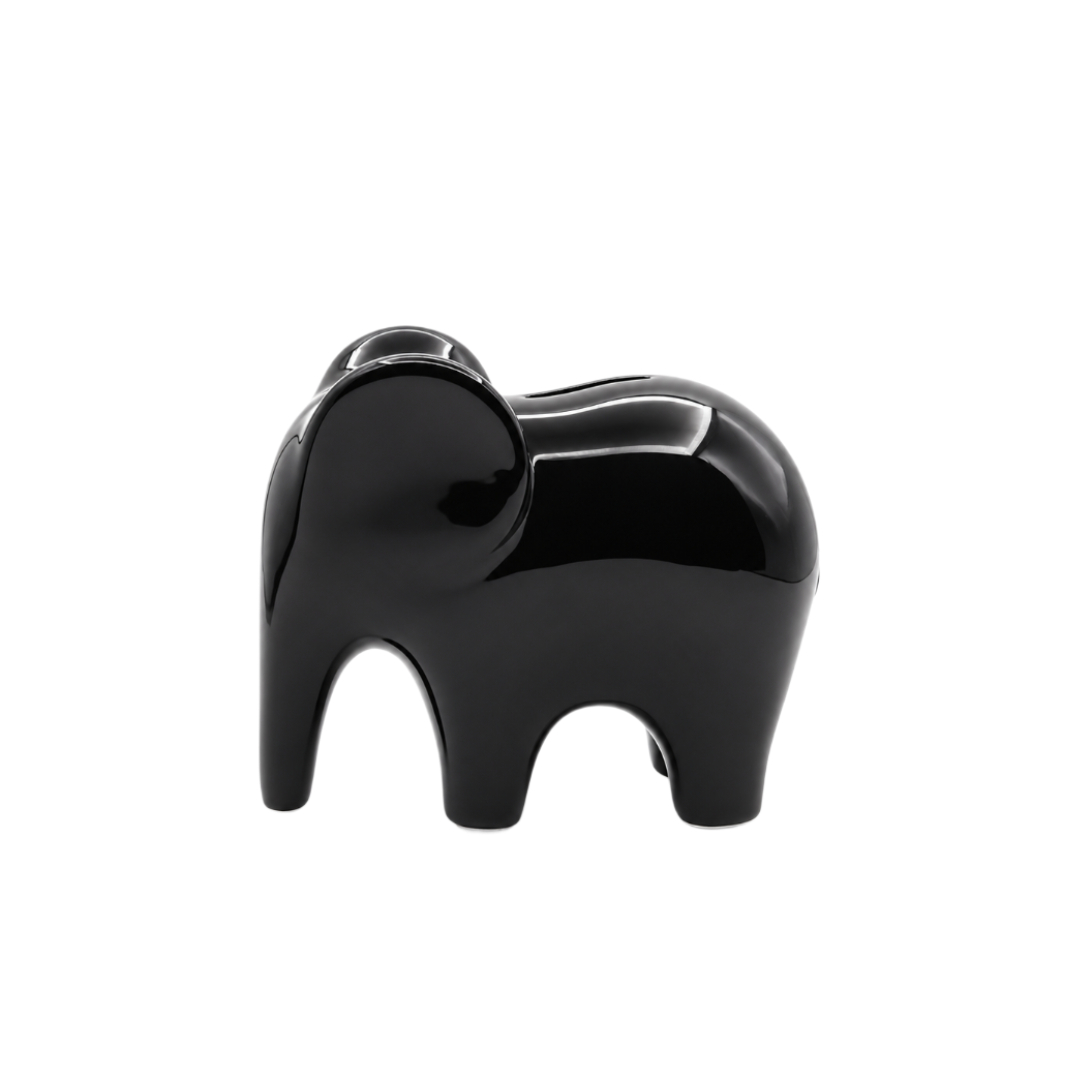 Pușculiță "Elefant" M28-33, ceramică, nergru, 18 X 9 X 15.4 cm - thumbs image 2