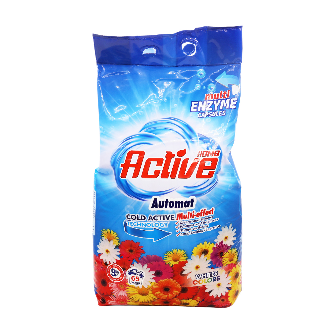 HA-25 Detergent praf Home Active, Flori, 9 kg (1/1 buc)