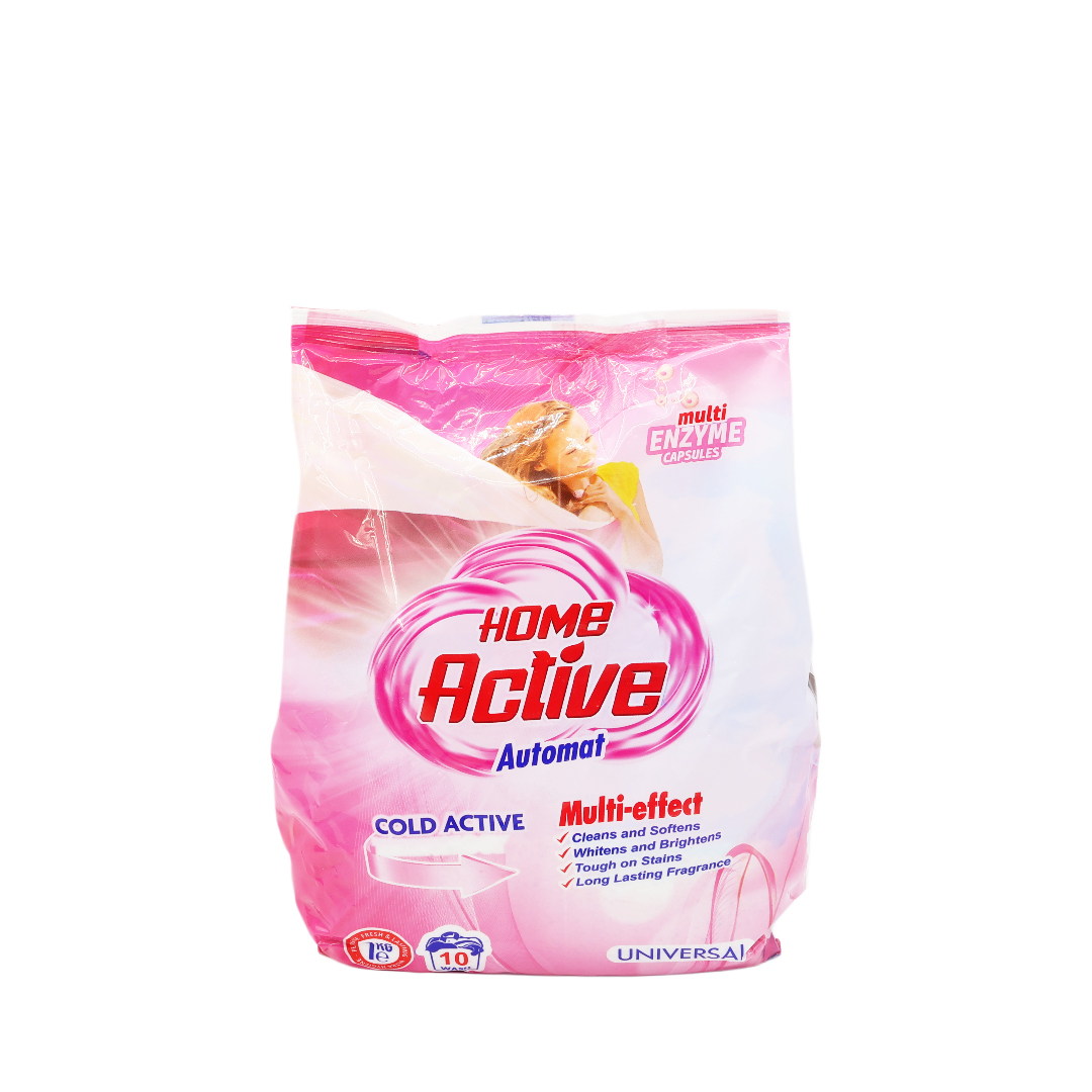 Detergent praf Home Active, Roz, 1 kg (1/12 buc)
