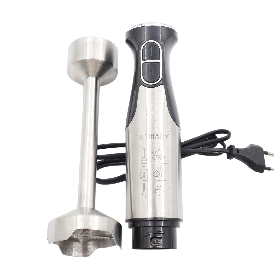 Blender de mână 4 in 1 Tiffany TF-9002, arfintiu, platic și oțel inoxibi, 1800 W, 220-240 V, 50-60 Hz - thumbs image 2