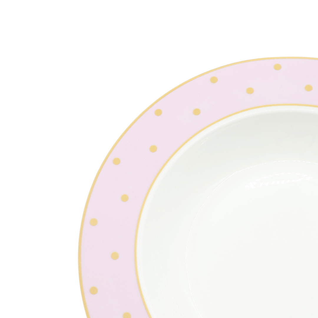 Farfurie Gupan YW-27, ceramică, roz deschis, 3.7x21.7 cm - thumbs image 3