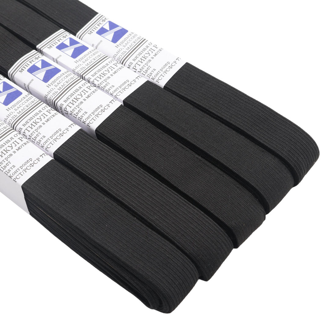 M19-97 Elastic, lat negru, 5M*2cm (5pcs) 1/400 buc - thumbs image 4