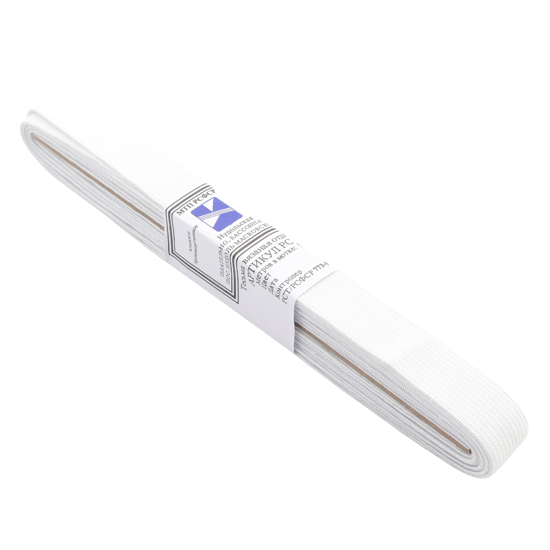 M19-98 Elastic, lat alb, 5M*2cm (5pcs) 1/400 buc