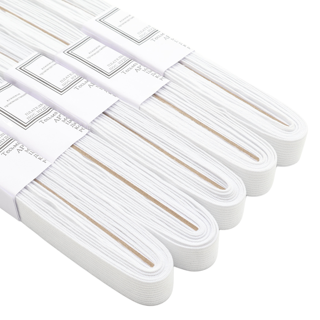 M19-98 Elastic, lat alb, 5M*2cm (5pcs) 1/400 buc - thumbs image 4
