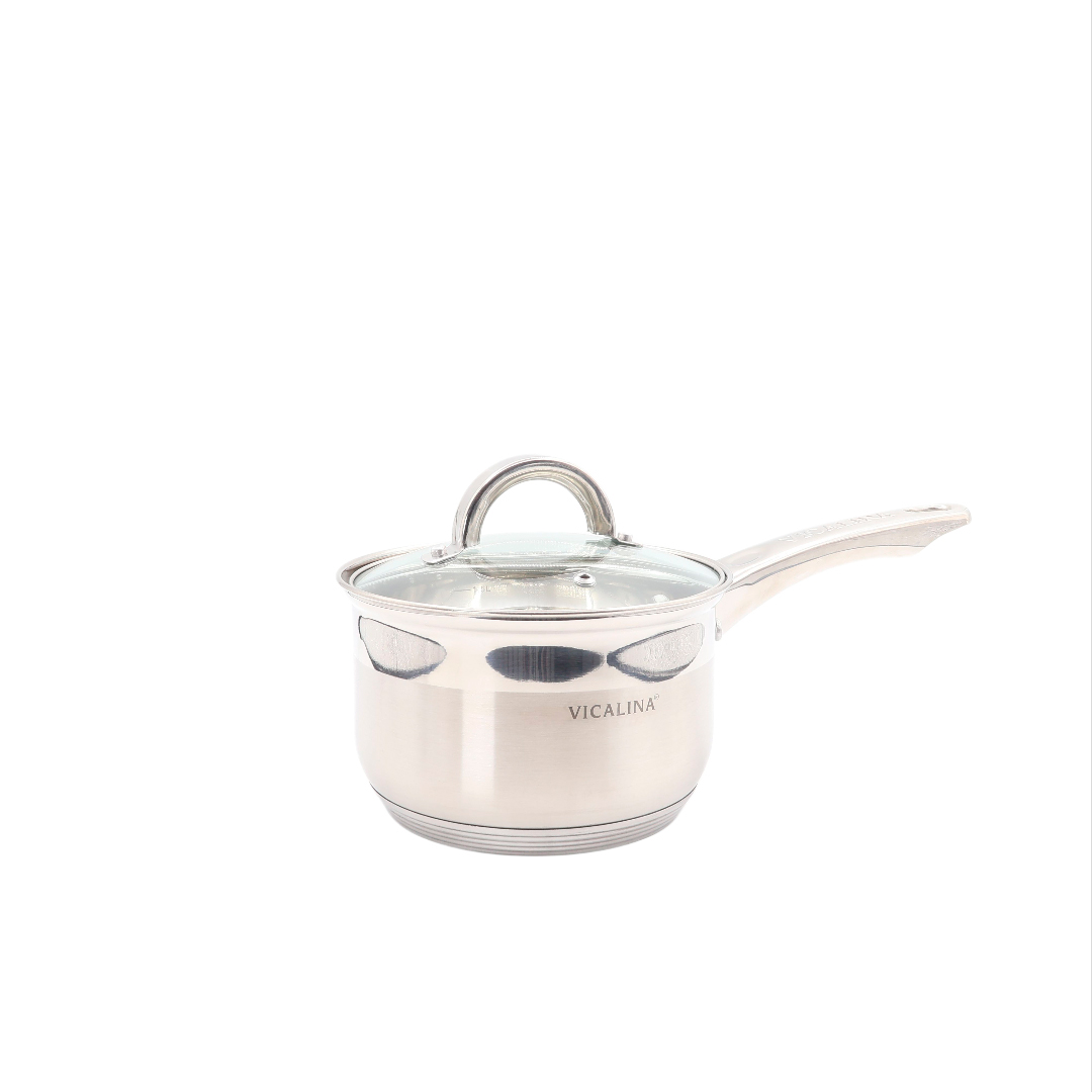 Set din 12 piese Vicalina VL-3018, oțel inoxibil, (24 cm - 6.2 L), (20 cm - 3.7 L), (18 cm - 2.6 L), (16 cm - 2.1 L), (24 cm - 3 L), 2.5 L - thumbs image 5