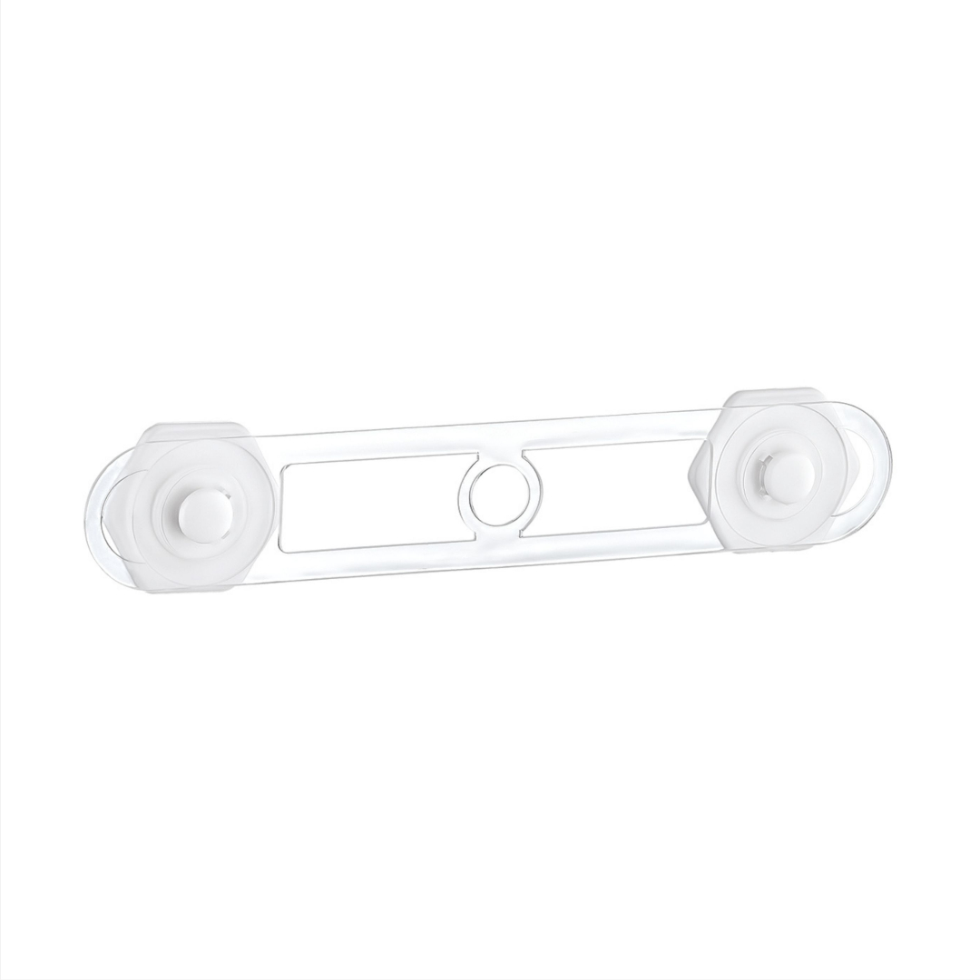 Stop pentru dulapuri și sertare DollyMaxel Y-805, plastic, transparent, flexibil, 16.5 cm x 3 cm