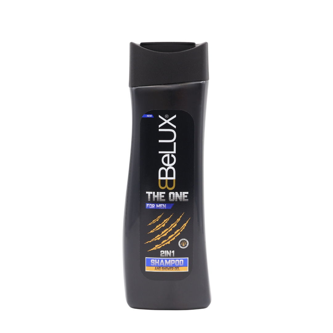 Șampon și gel de duș Bellux 600 ml, pentru bărbați