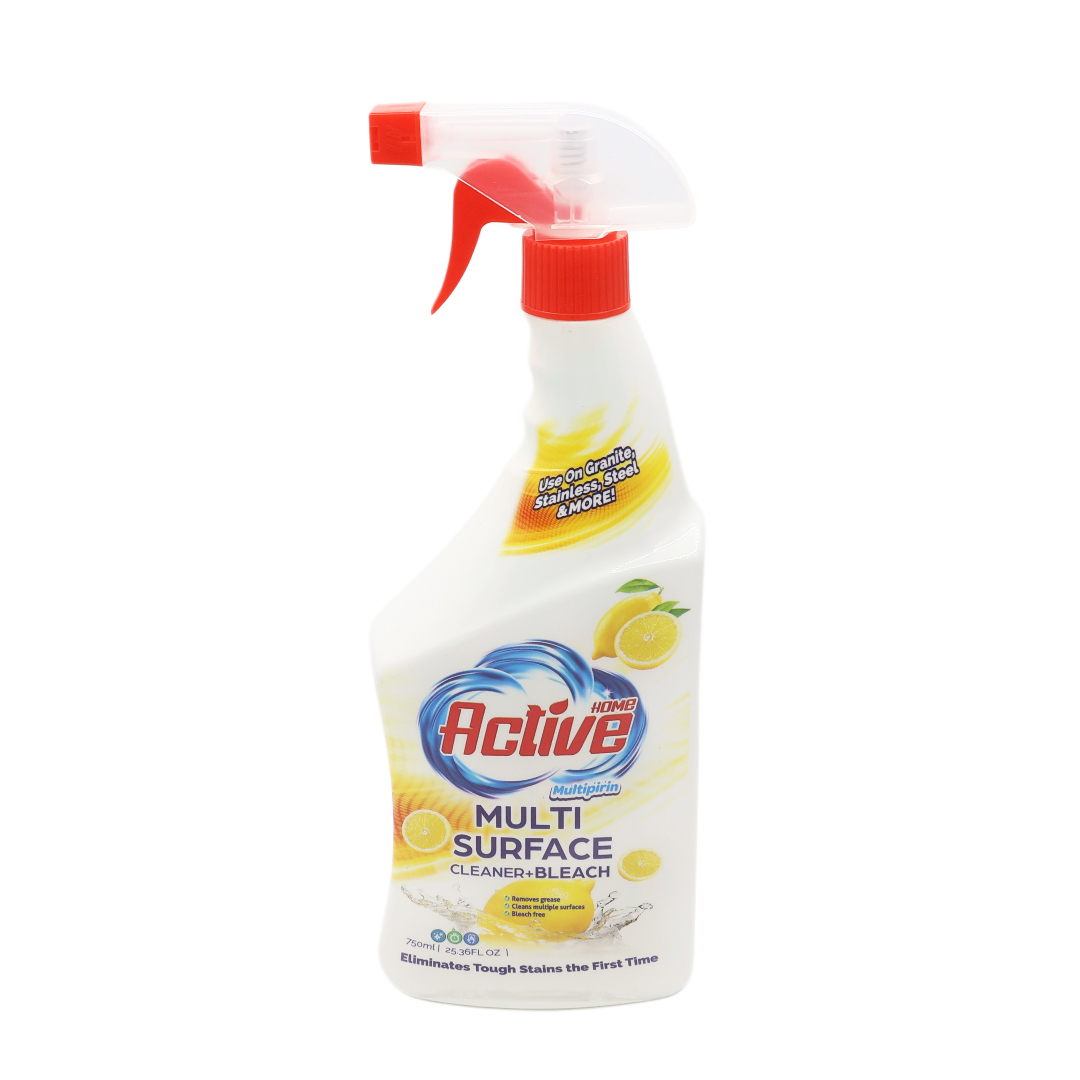 HA-04 Spray Active Multi Surface Cleaner+Bleach, 750 ml (1/12 buc)
