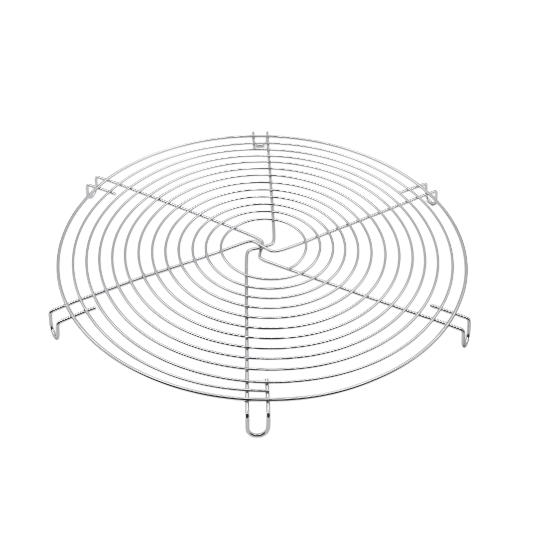 Suport sub fierbinte M25-13, inox, argintie, rotundă, 33 cm x 3 cm