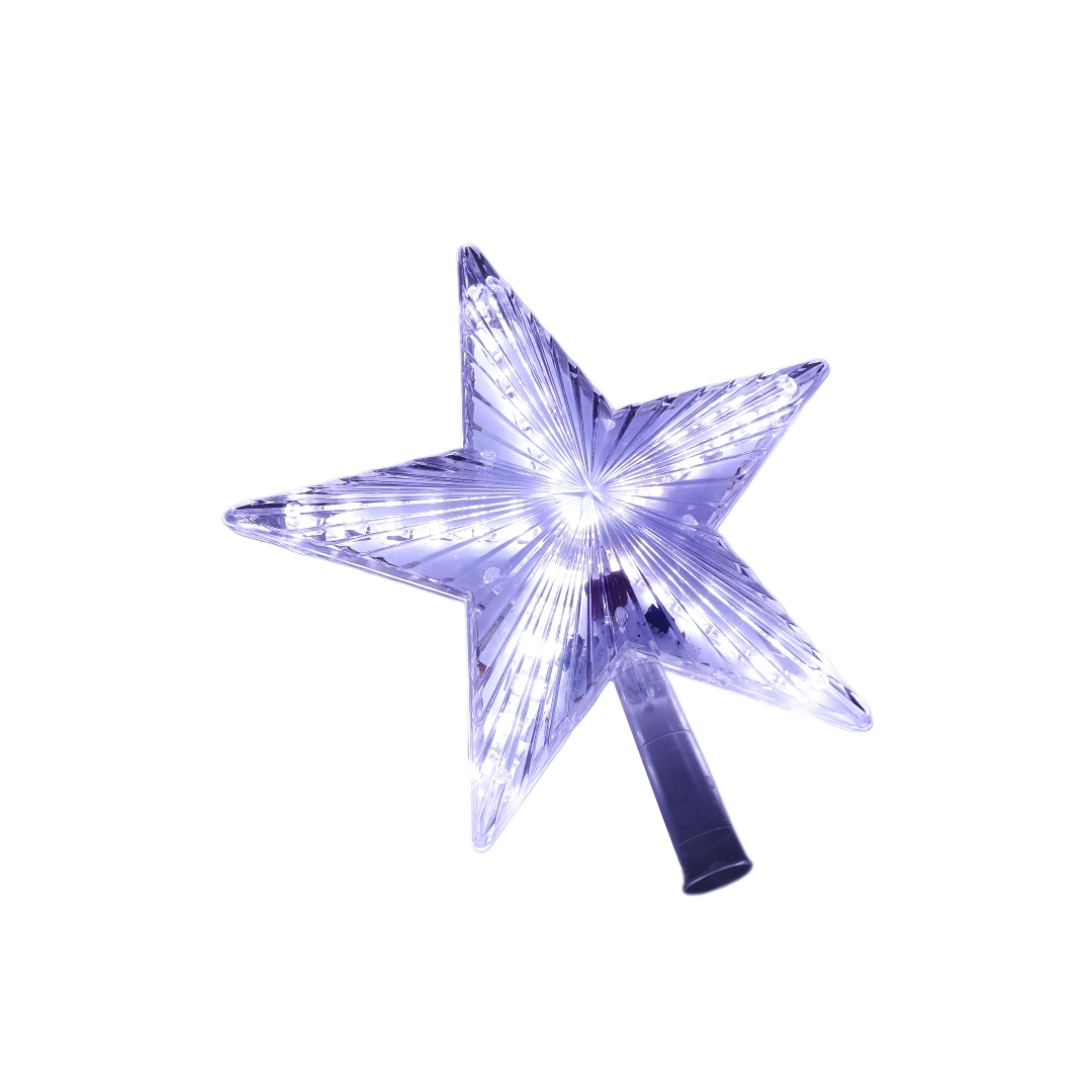 Stea pentru brad LED M17-344, lumină rece