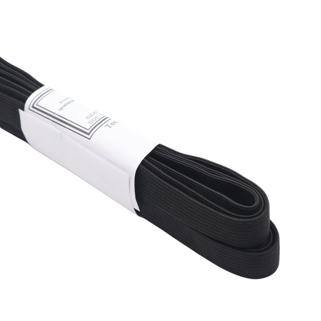 M19-89 Elastic, negru, 5M (5pcs) 1/500 buc - thumbs image 2