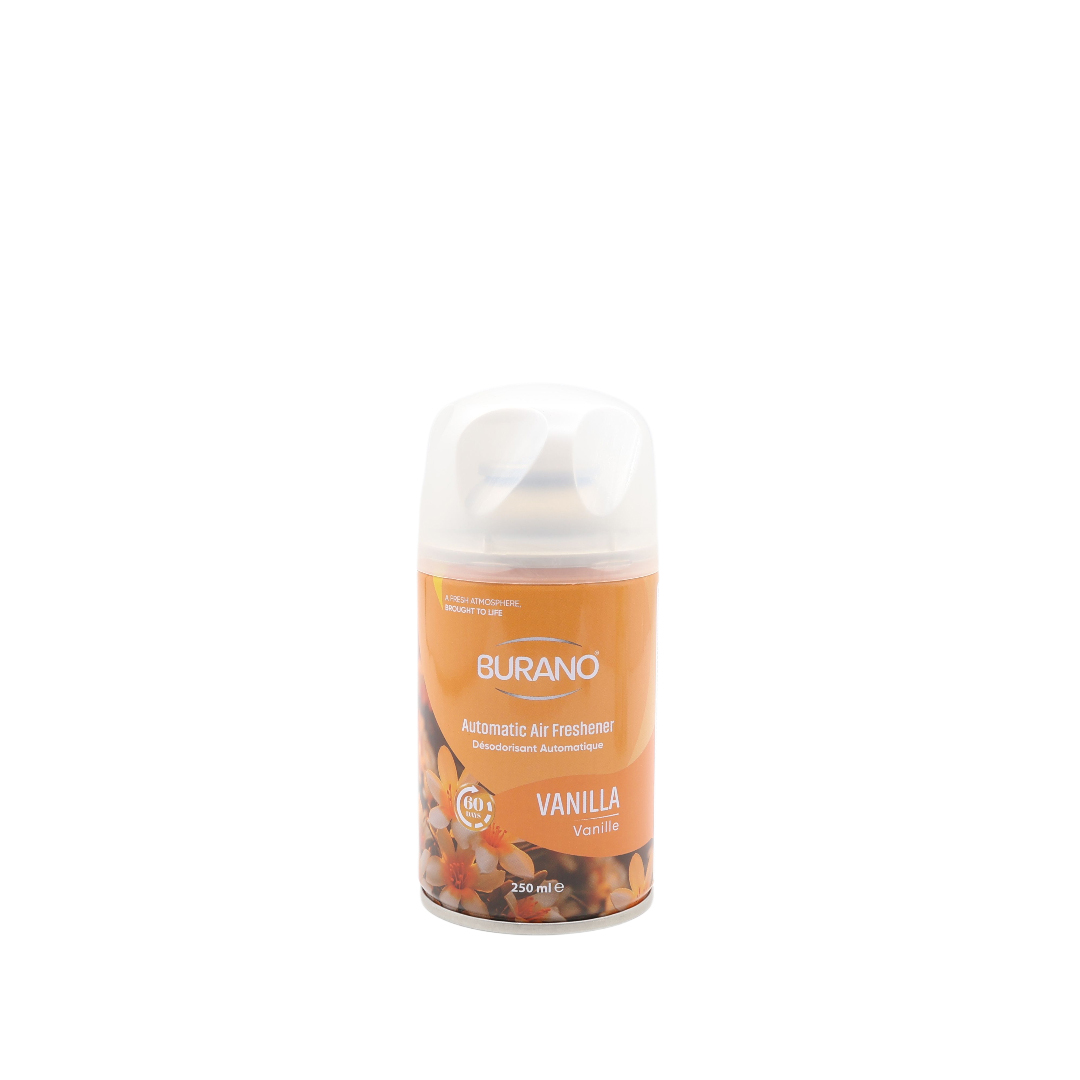 Spray Rezervă BURANO "Vanilla", automatic, 250ml, maro deschis